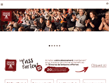 Tablet Screenshot of laruchetheatre.be